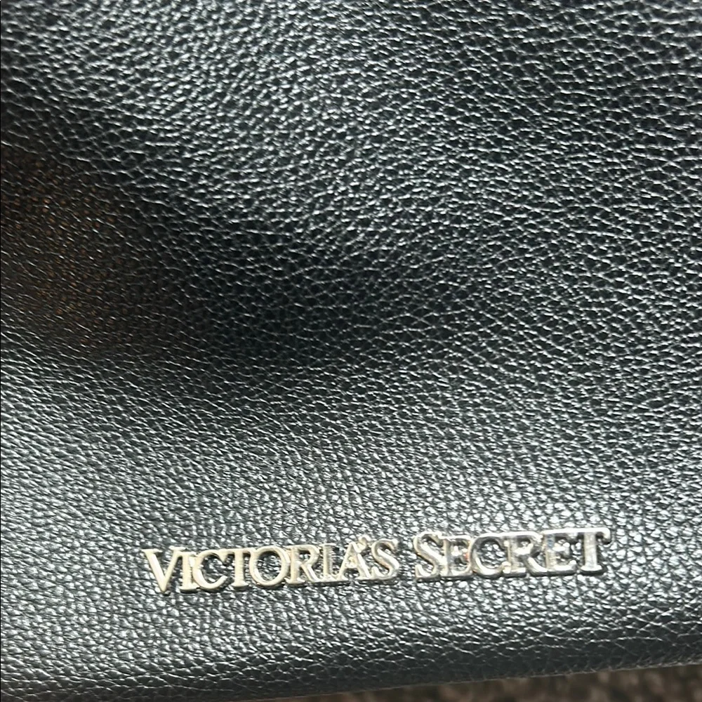 Victoria's Secret Black Fringe Tote Bag